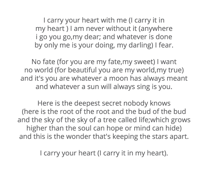 I like poems why u Romantic Love