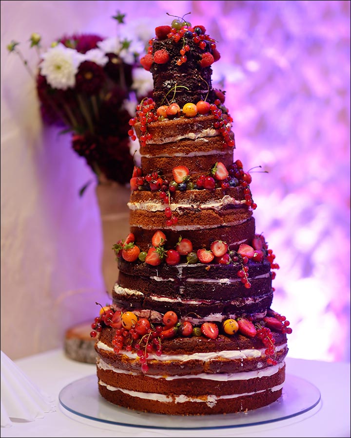Chocolate Goodness wedding cake