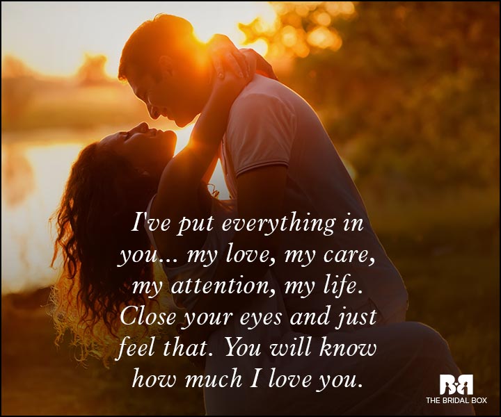 sweet romantic love words for my love