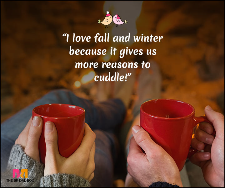 Winter Love Quotes 15 Quotes That Best Express A Lover's