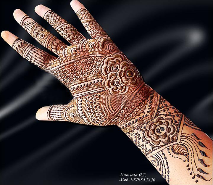 Arabic Bridal Mehndi Designs For Hands 34 Trending Styles