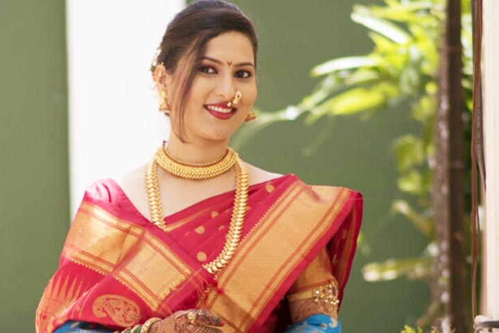 Marathi Sadi Ful Sex - 10 Gorgeous Maharashtrian Bridal Sarees That Are In Vogue