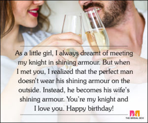 Every man wants to be his woman’s knight in shining armour, so why not ...