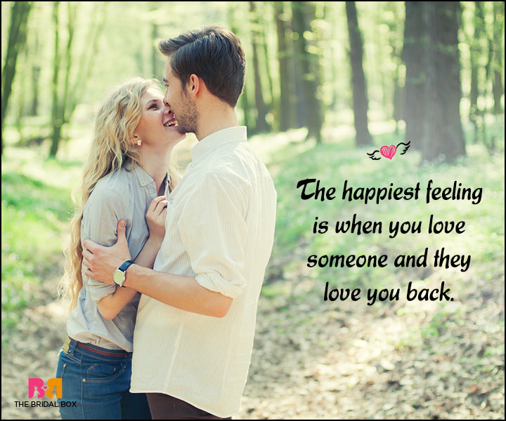 Citations d'amour heureuses - Le sentiment le plus heureux