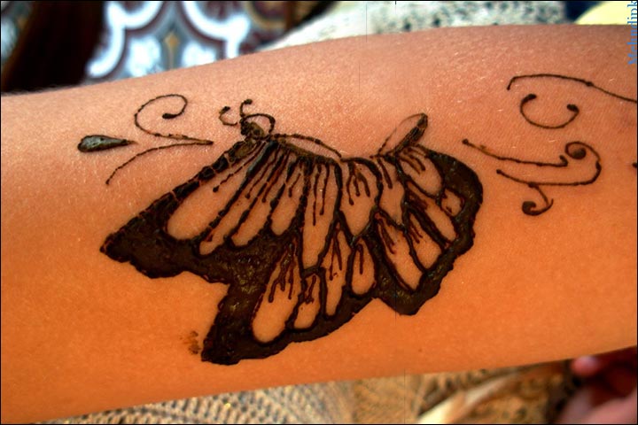 Cute Small Henna Tattoos