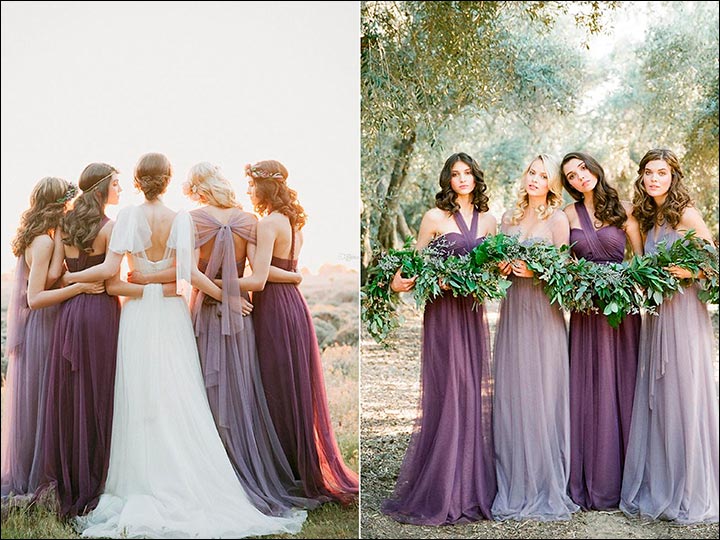 15 Chic Ways To Dress Your Bridesmaids