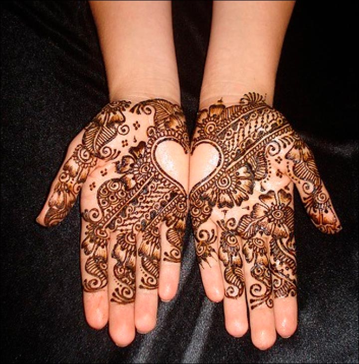 Heart Mehndi Designs 15 Beautiful And Splendid Henna Works
